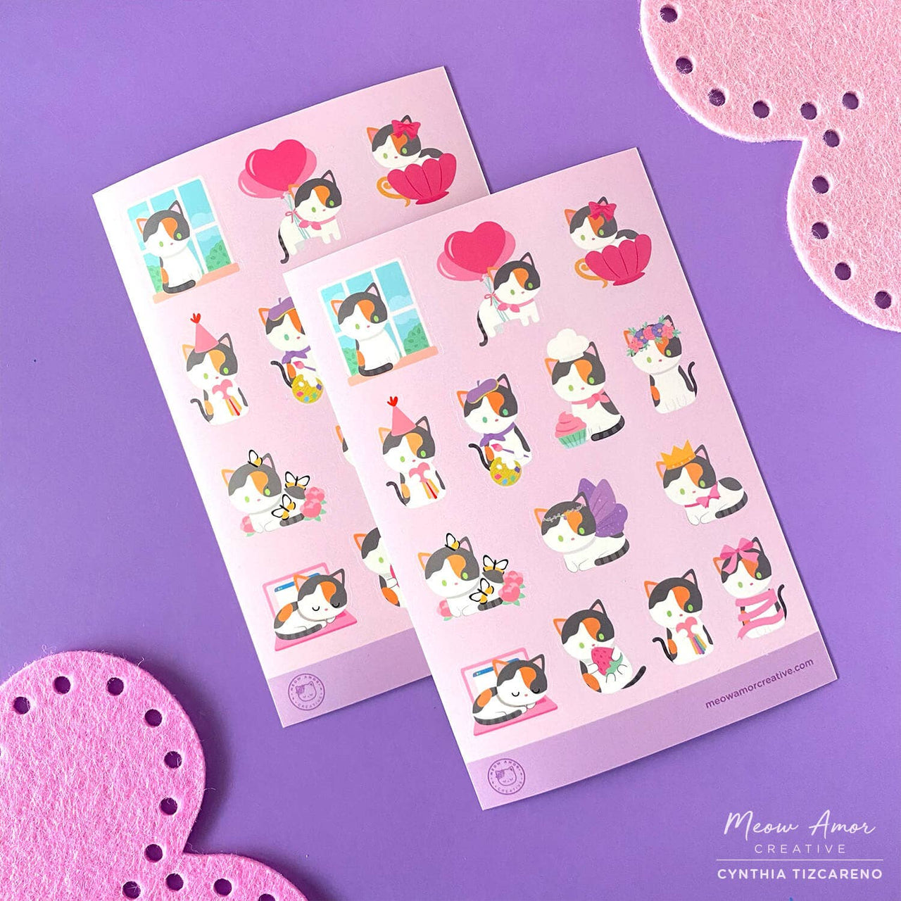 Waffles Vinyl Sticker Sheet