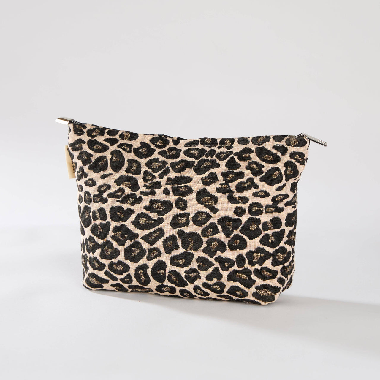 Leopard Print Toiletry/Makeup Bag - Travel Cosmetic Bag