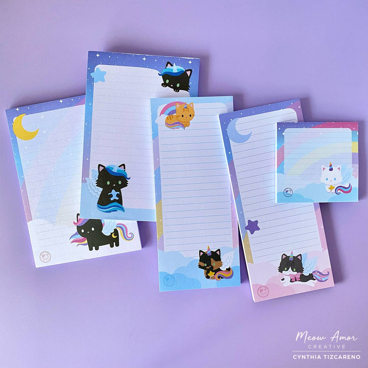 Pegasus Cat To Do List Notepad