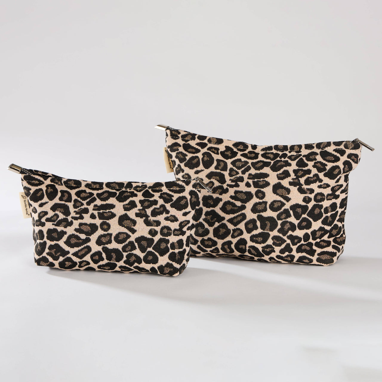 Leopard Print Toiletry/Makeup Bag - Travel Cosmetic Bag