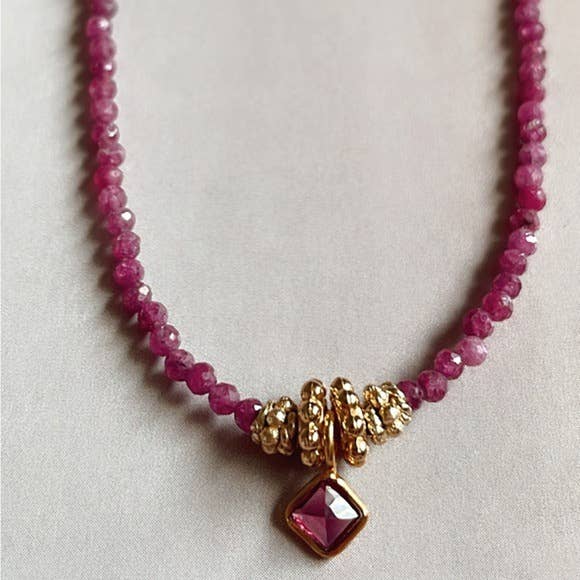 Ruby Baby Necklace