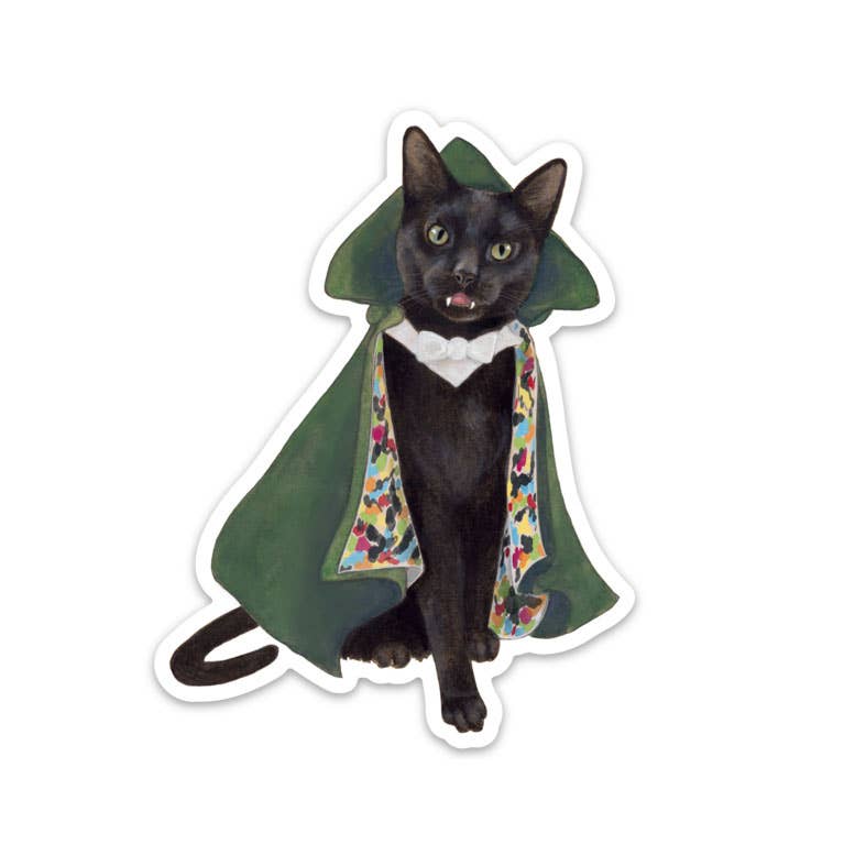 Vampire Kitty - Vinyl STICKER