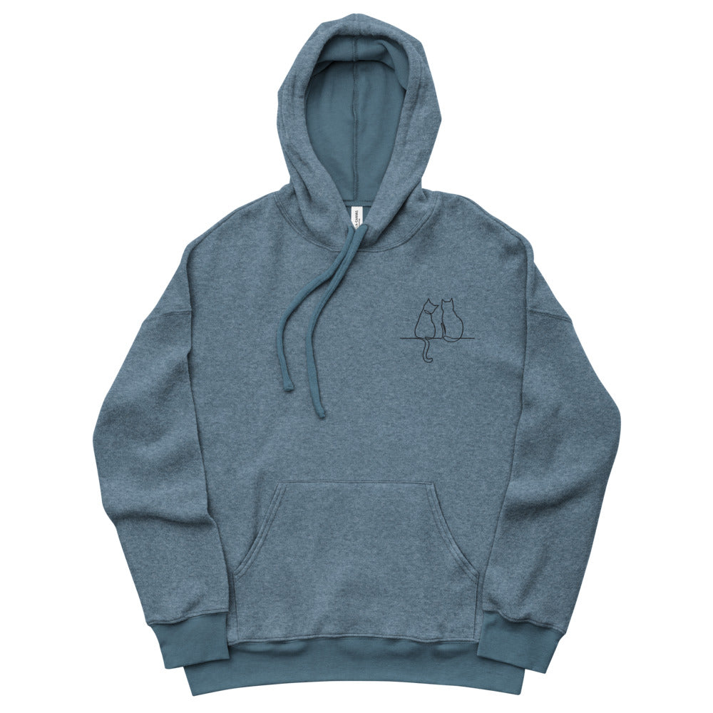 [COMPAGNO]★Enjoy CAT EMBROIDERED HOOD ZIP UP 71AbGt7rwmL.jpg